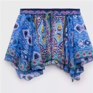 ZARA Skirt of Printed  multicoloured  . Size L .